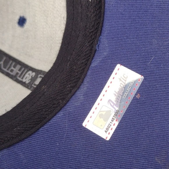 Blue MLB Caps with Team Logos - Picture 3 of 6